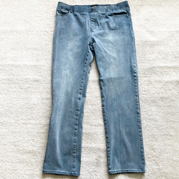 Betabrand Pants - BETABRAND DENIM WORK YOGA PANTS SIZE XXL CASUAL CHIC COMFY STYLISH PULL ON